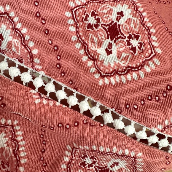 NWT  KIM ROGERS  PRETTY PRINT TOP PERFECT for SPRING  SMALL #2 - Picture 6 of 8